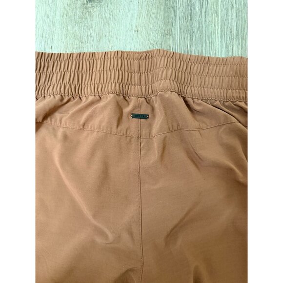 Prana Womens XL Kanab Pants Pull On Jogger Hiking Clay Orange / Mocha - Picture 6 of 7